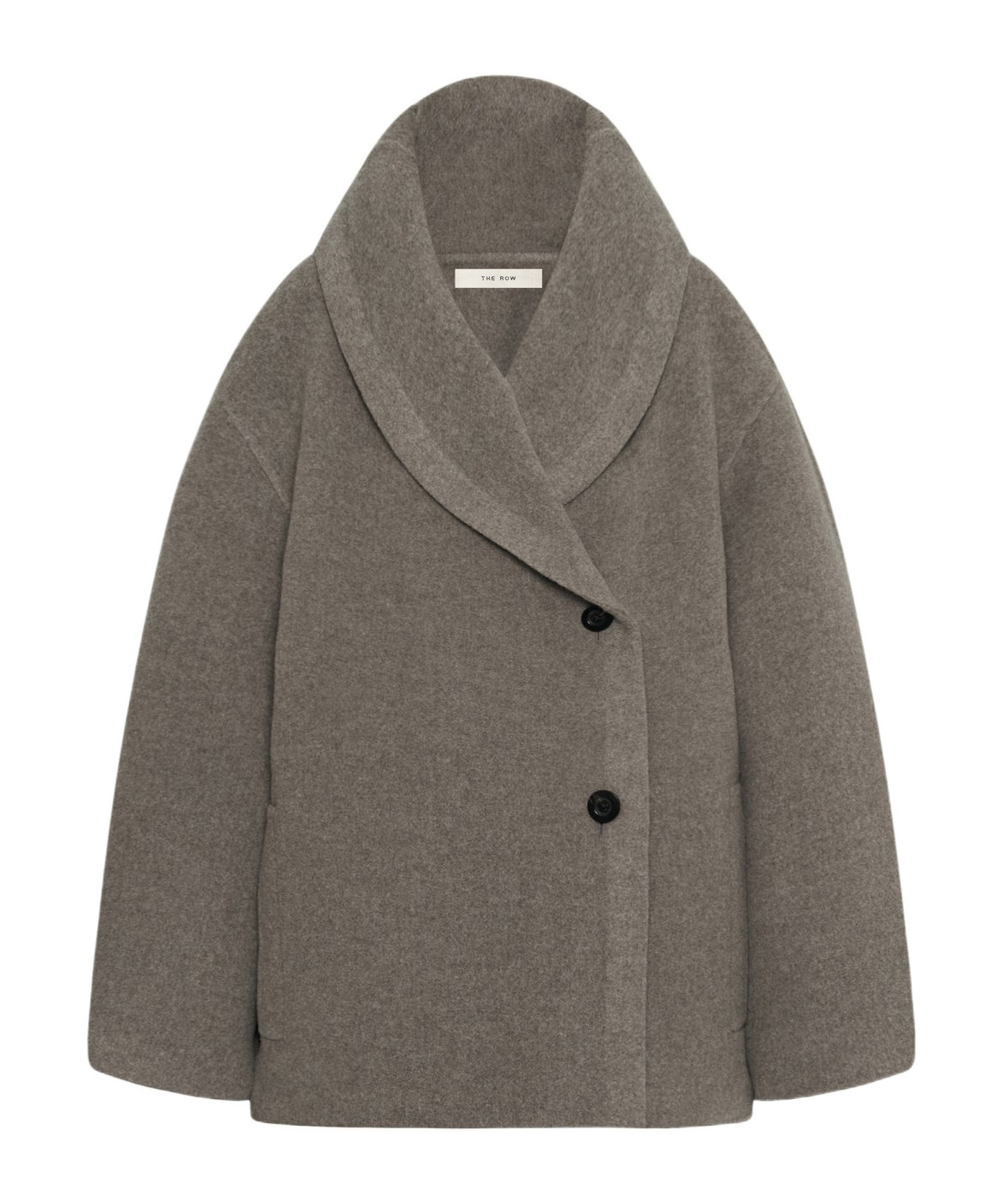 The Row Temur Virgin Wool Coat In Gray