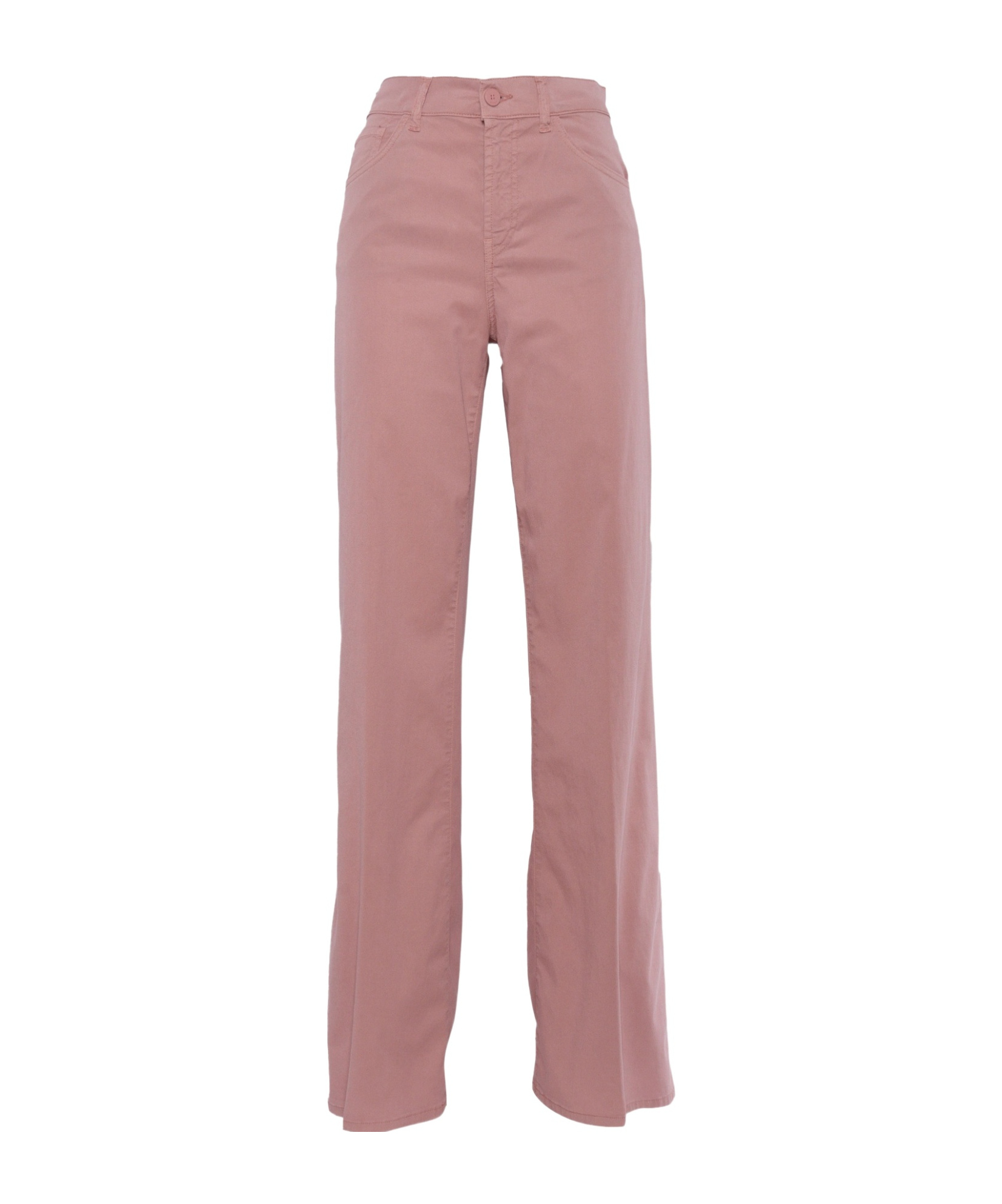 Dondup Jeans With Belt Loops In Pink