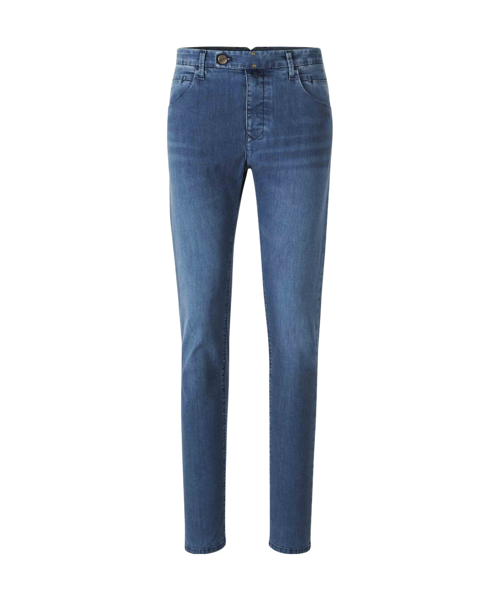 Incotex Stretch Denim Jeans In Blue