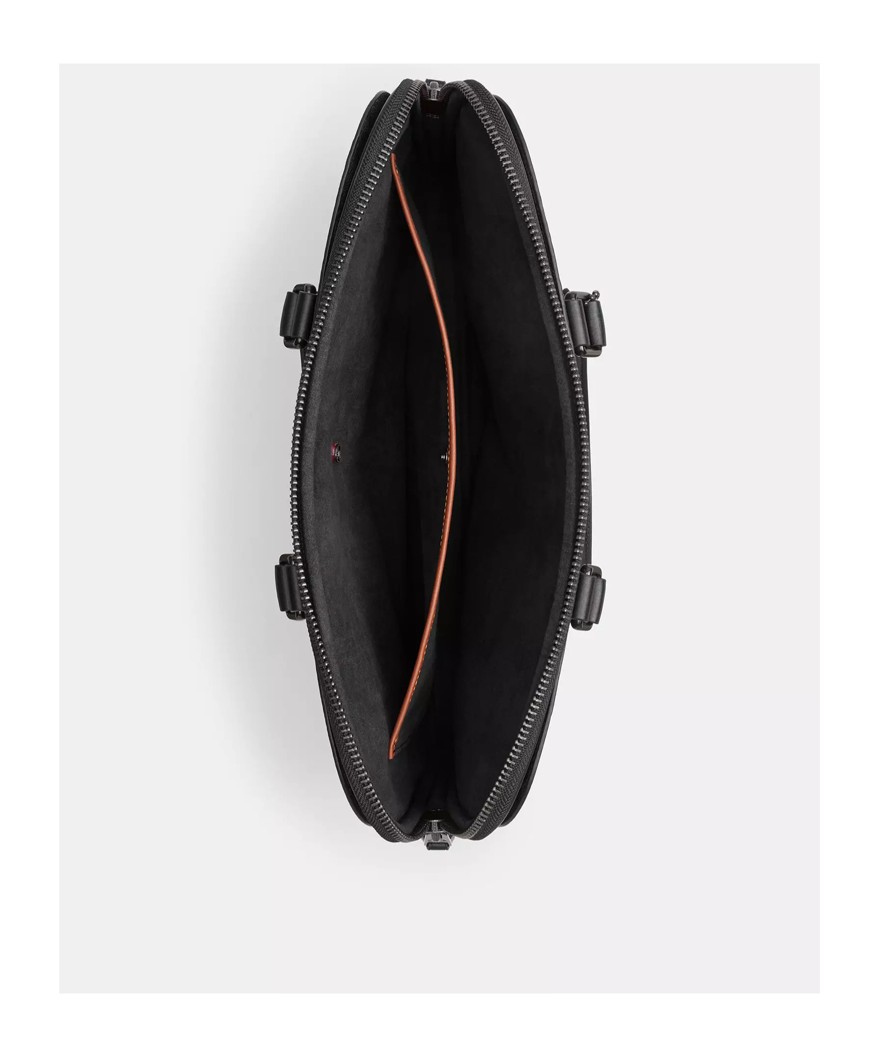 Shop Coach Gotham Laptop Bag In Black