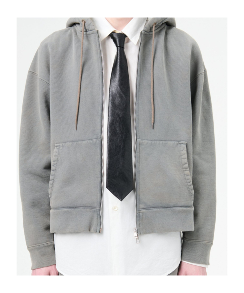 Our Legacy Pointed-tip Tie In Black