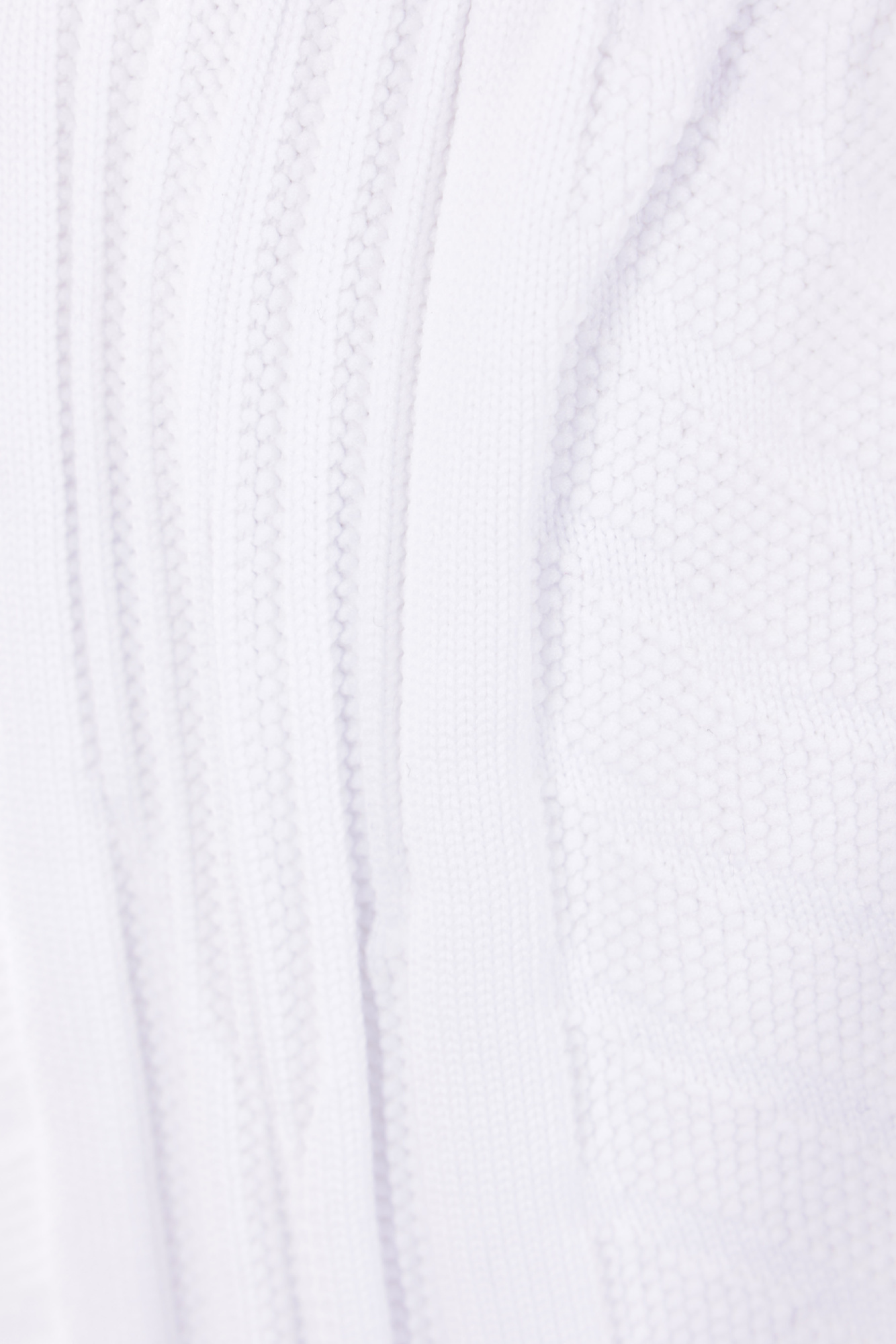 Prada Jacquard Paneled Leggings In White