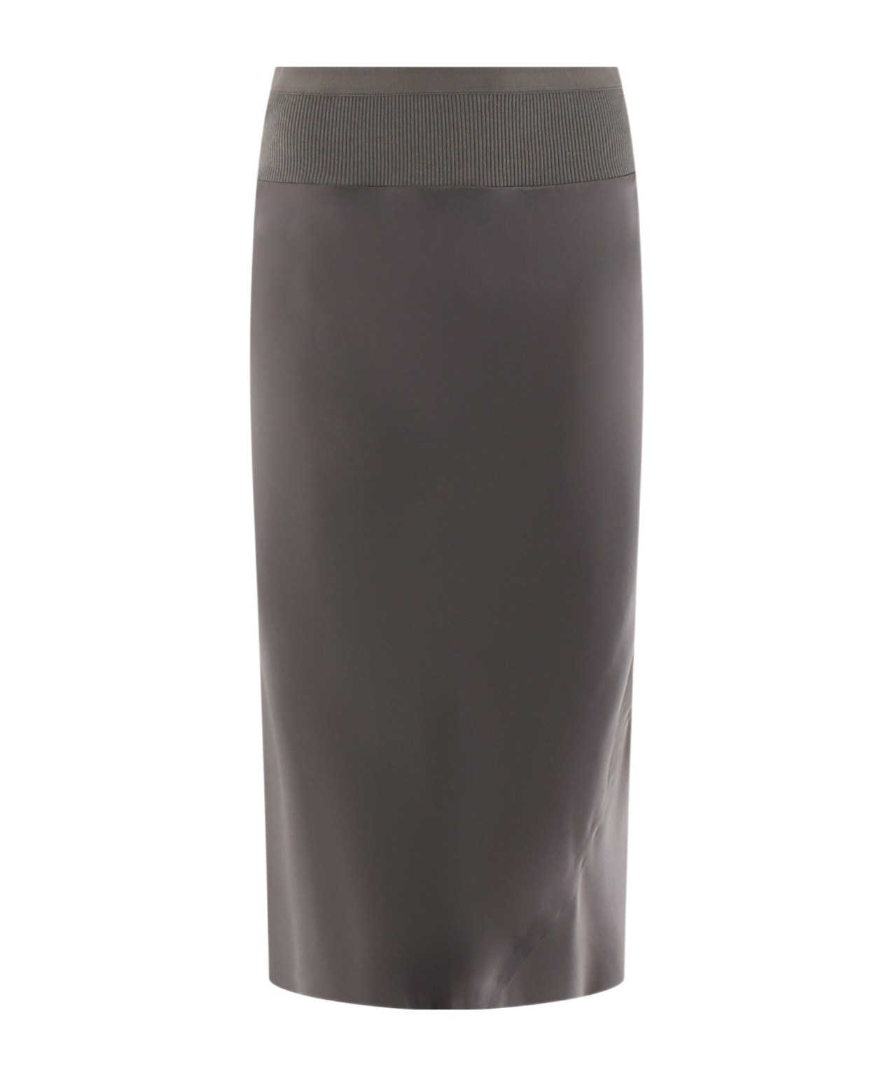 RICK OWENS RICK OWENS RAW-CUT EDGE A-LINE BIAS SKIRT