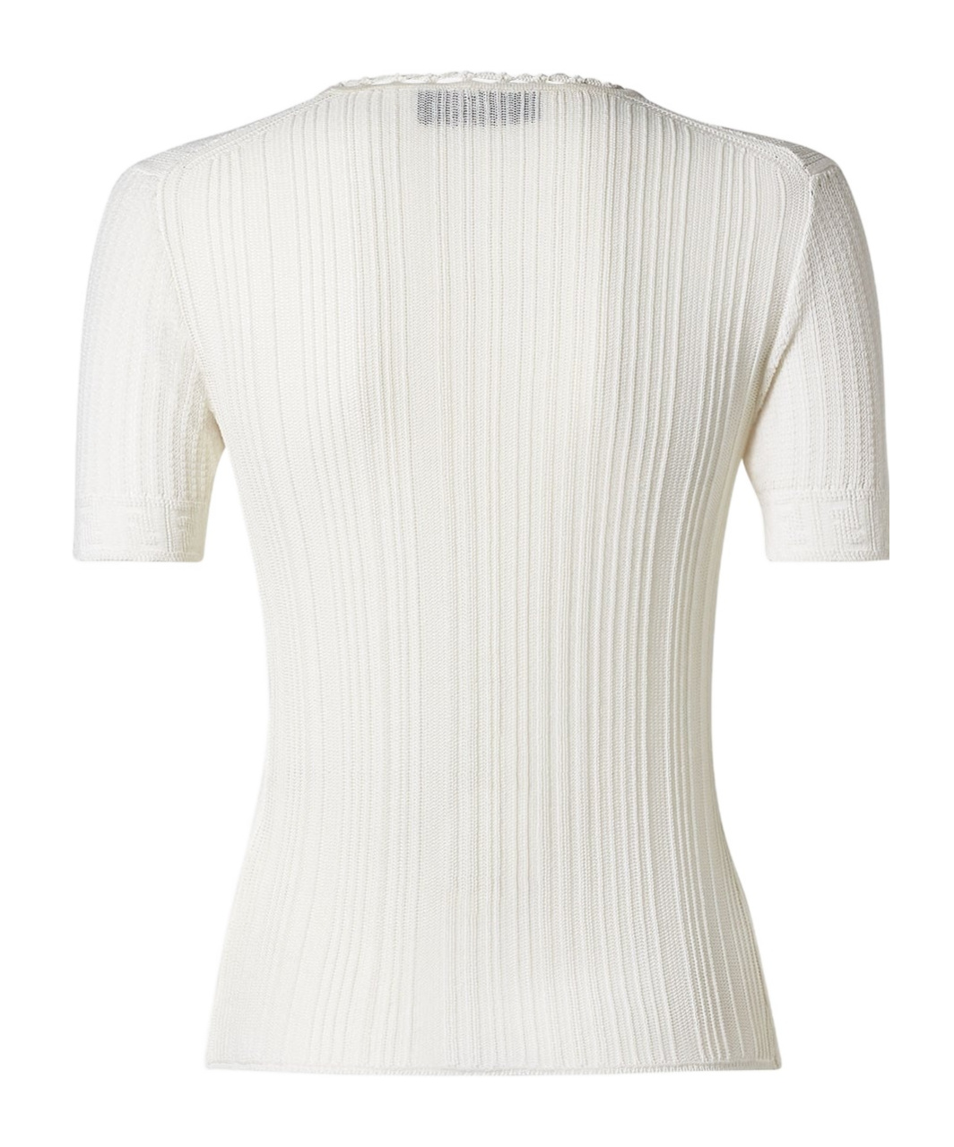 Fendi White Viscose Sweater In White