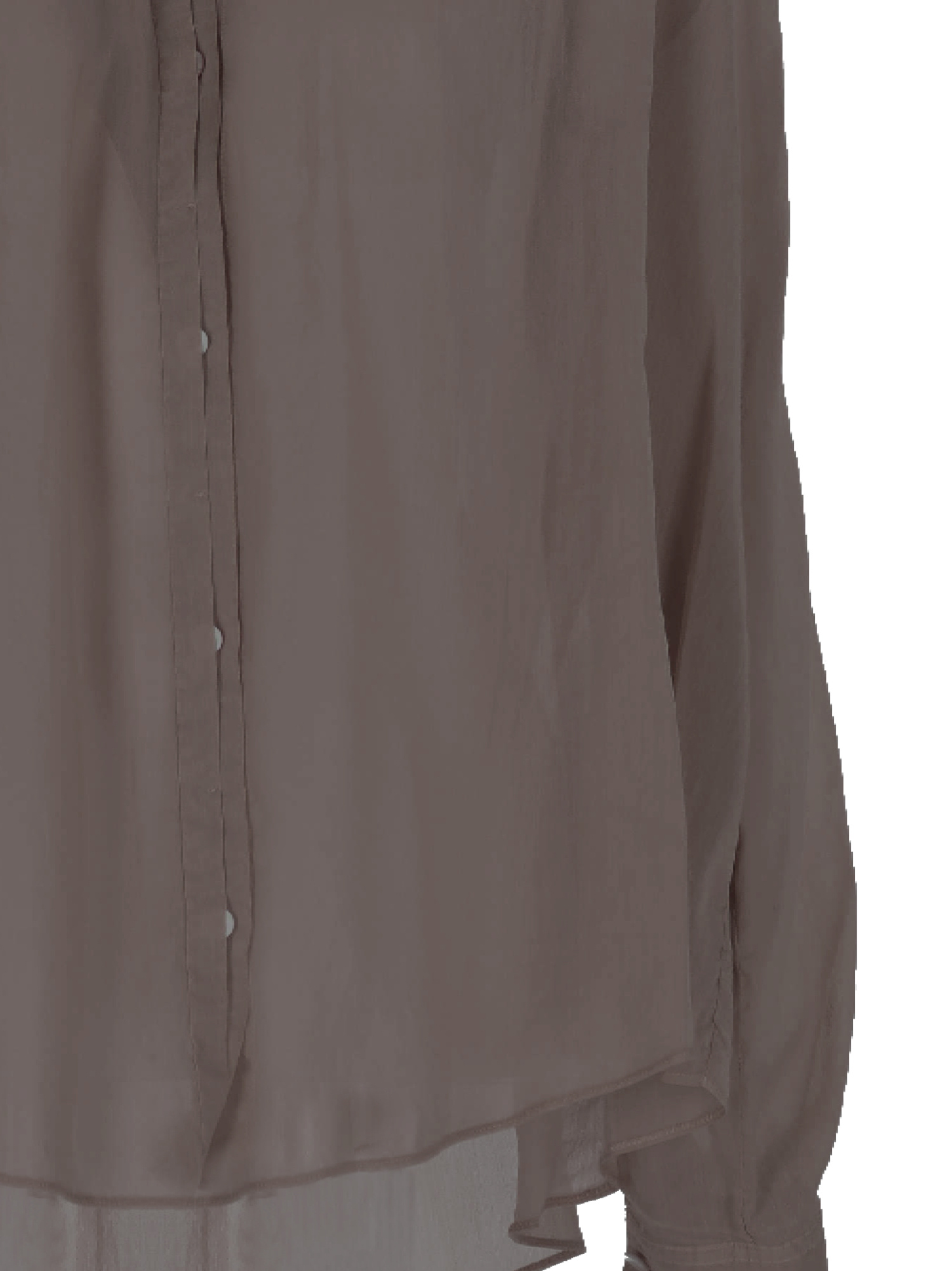 Forte Forte Buttoned Top In Gray