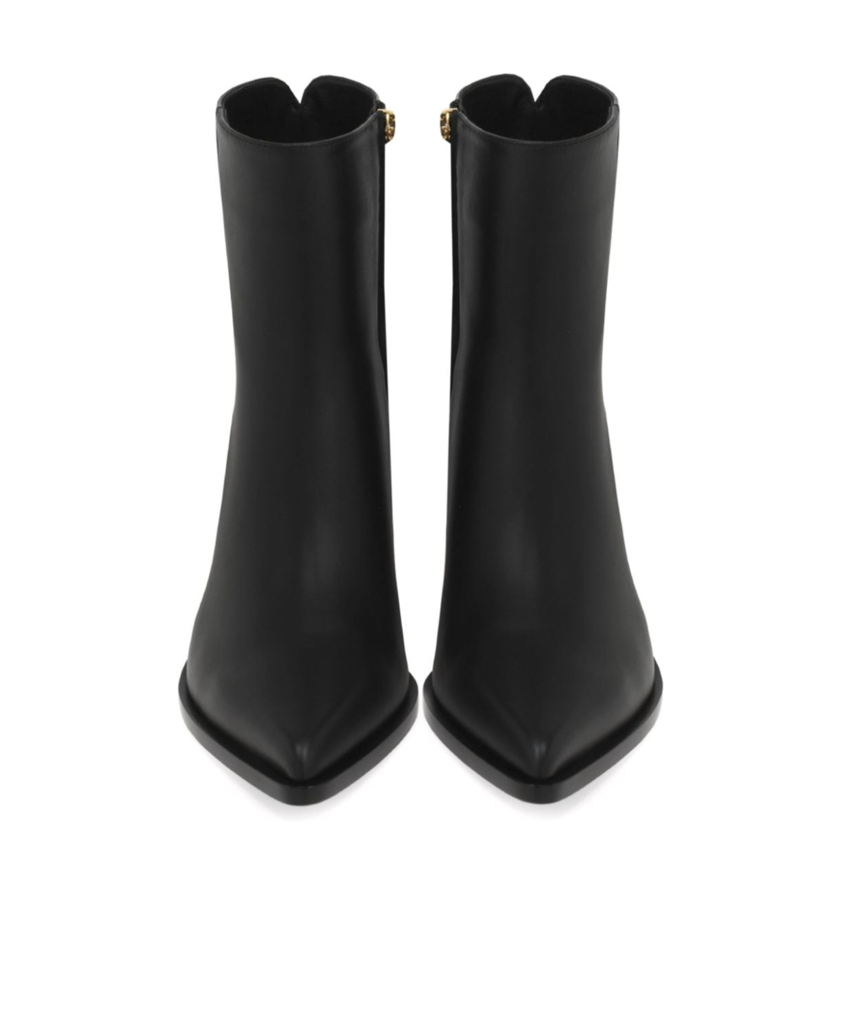 GIANVITO ROSSI POINTED SHORT BOOTS