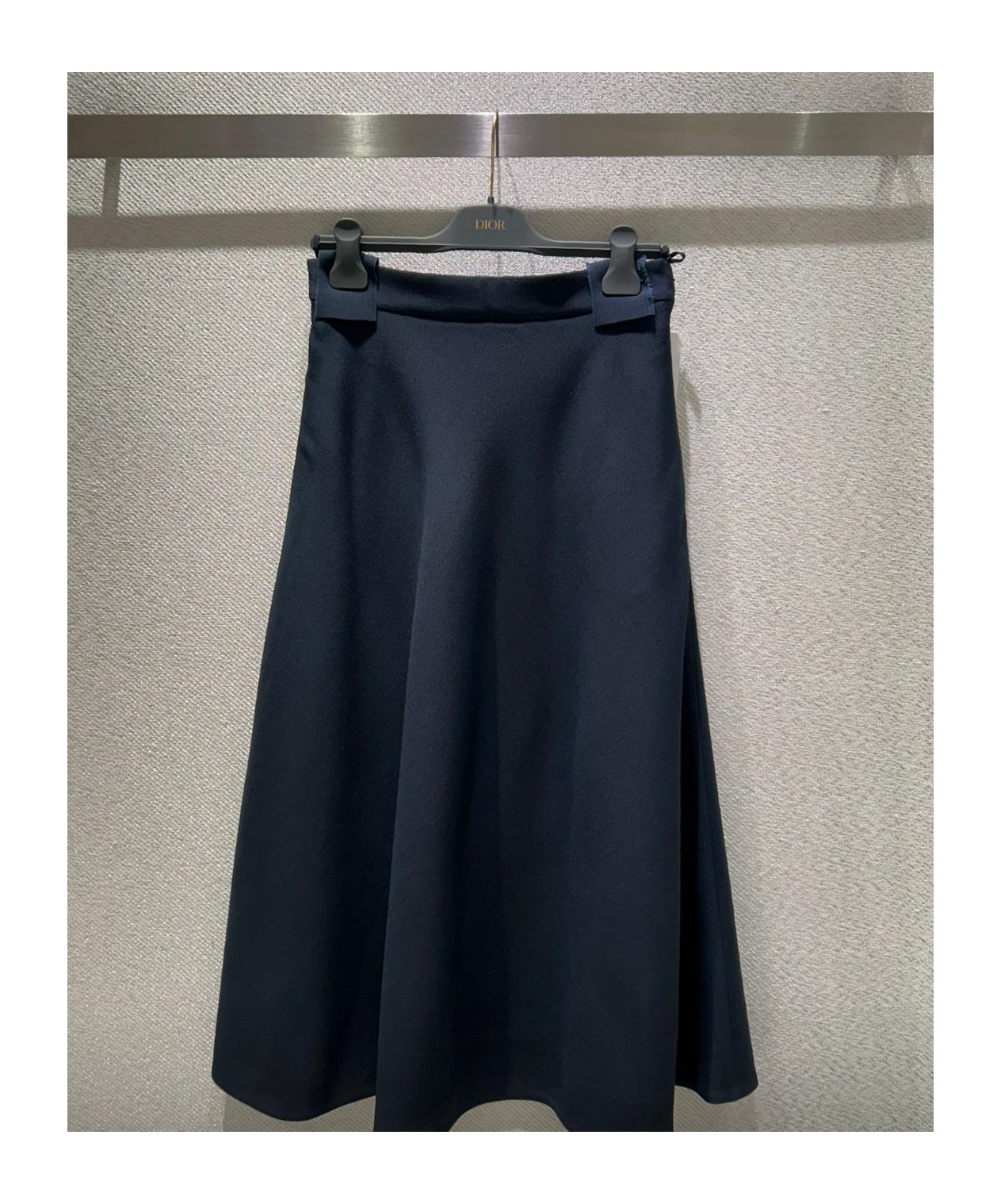 Dior A-line Skirt In Blue