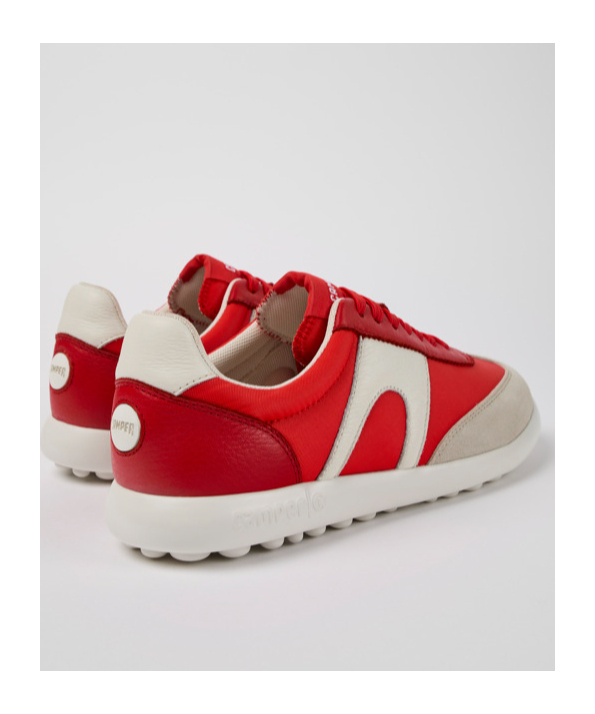 Camper Laced Sneakers In Red