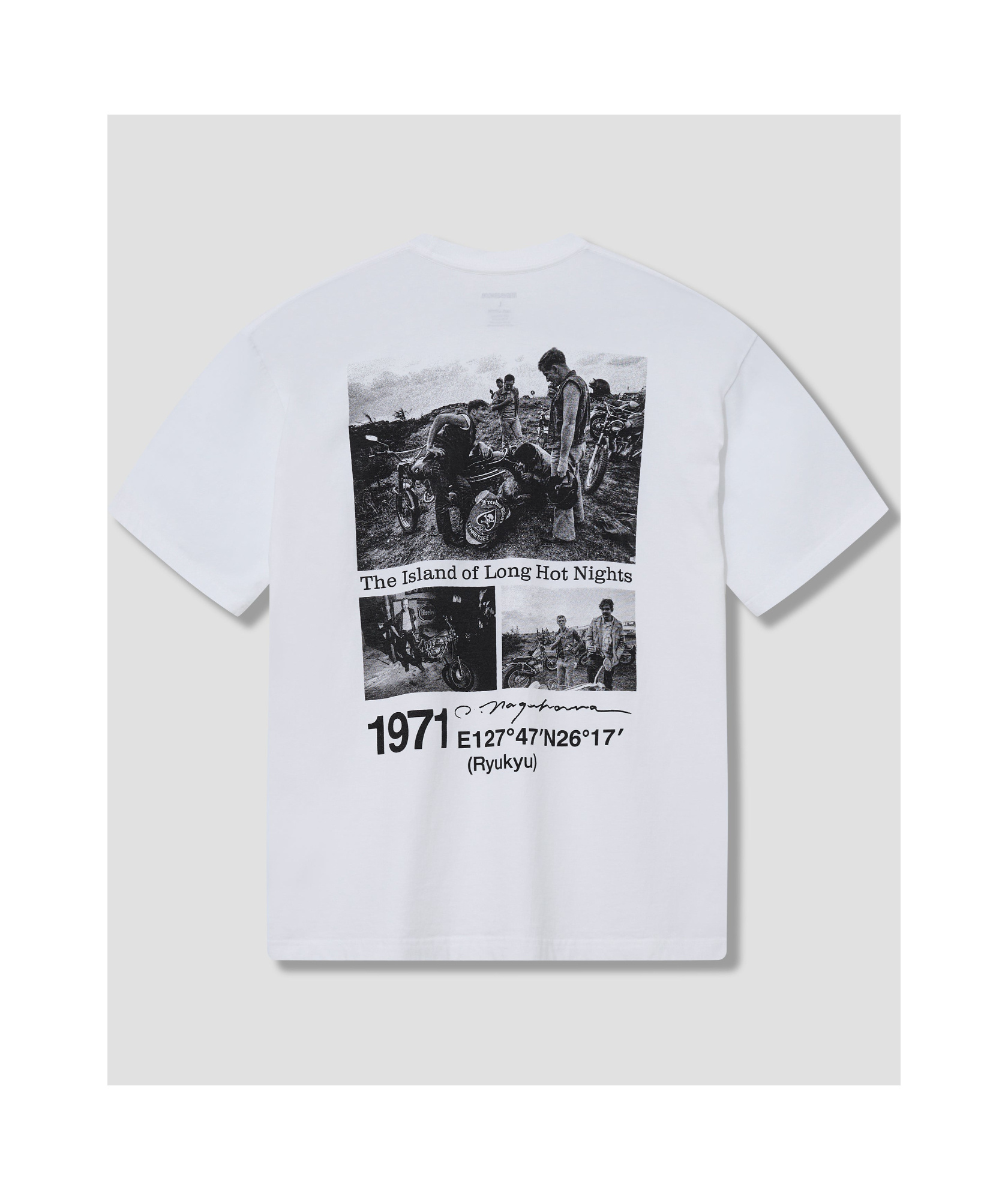 Neighborhood X Osamu Nagahama Photograph-print T-shirt In White