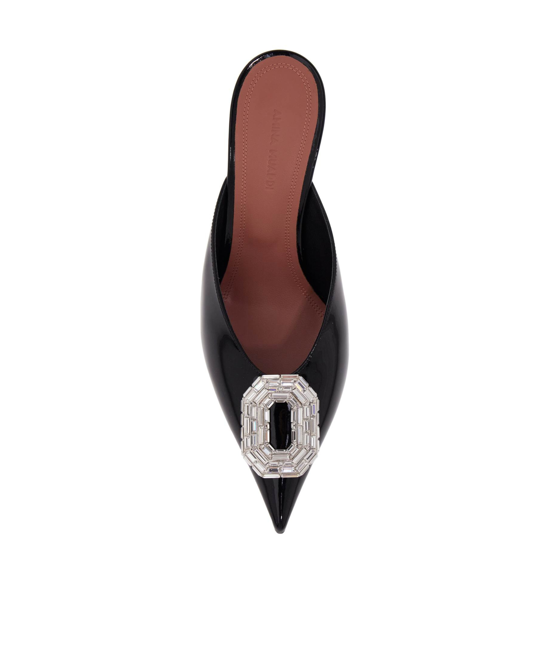 Amina Muaddi Camelia Mules In Multi