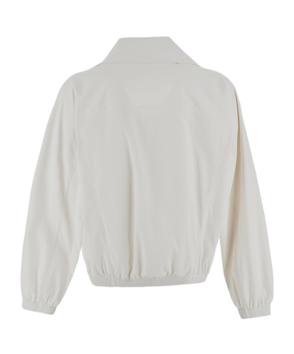 Balenciaga Jacket In Dirty White