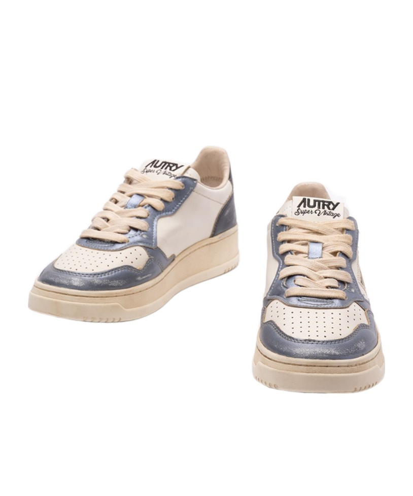 Autry Sup Vint Low-cut Sneakers In Nude