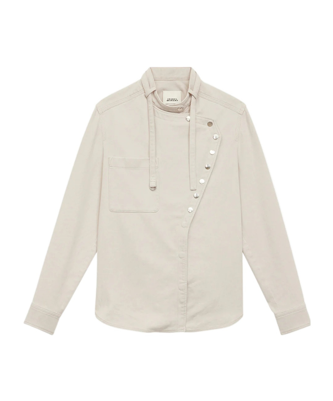 Isabel Marant Long Sleeve Shirt In Neutral