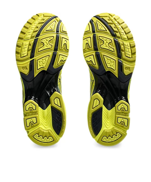 Asics Mesh Rubber Sole Sneakers With Branded Heel