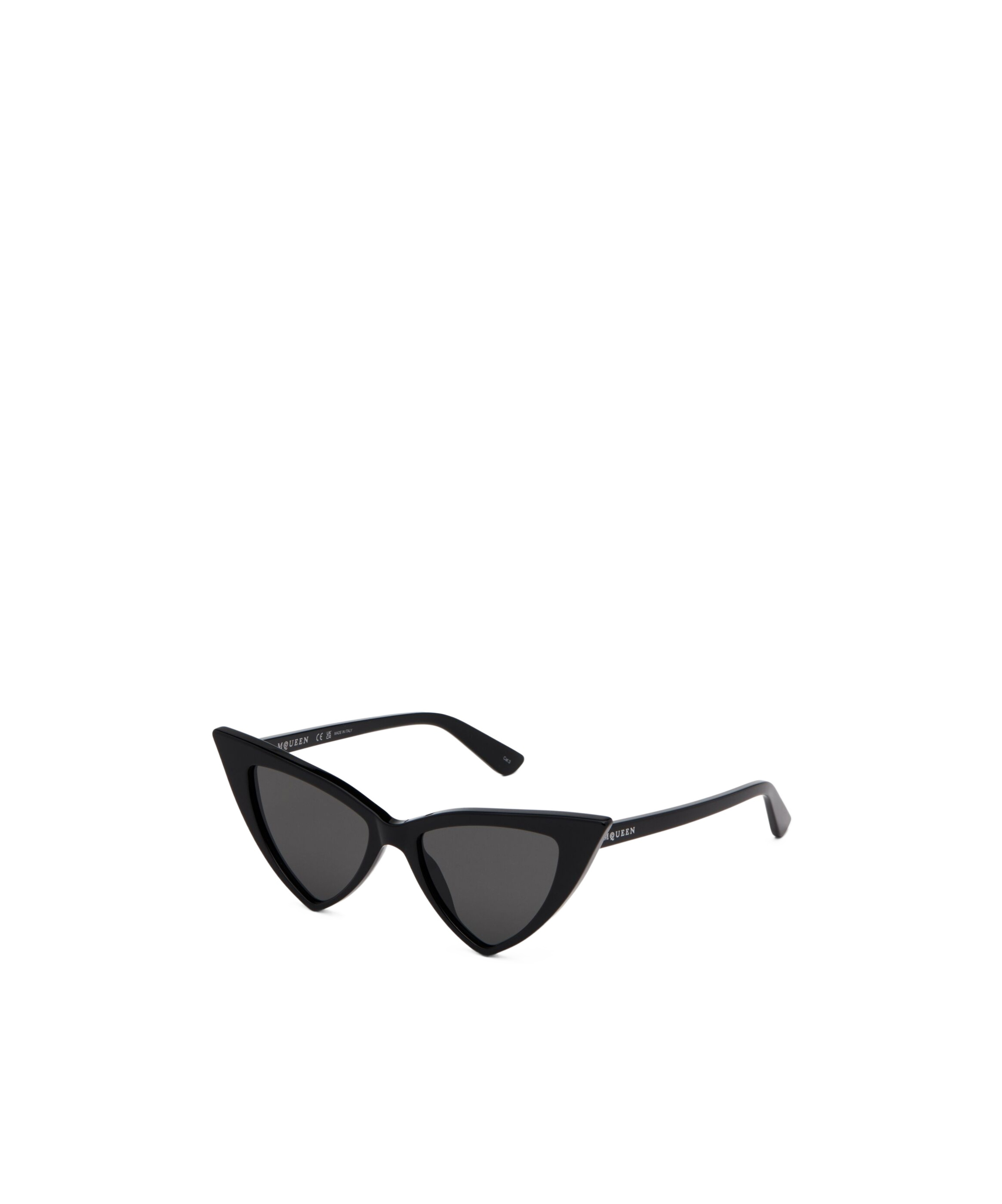 Alexander Mcqueen Women's Spike Sunglasses In Black/smoke