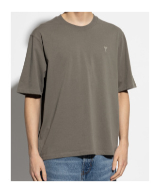 Ami Alexandre Mattiussi Short-sleeved T-shirt In Green
