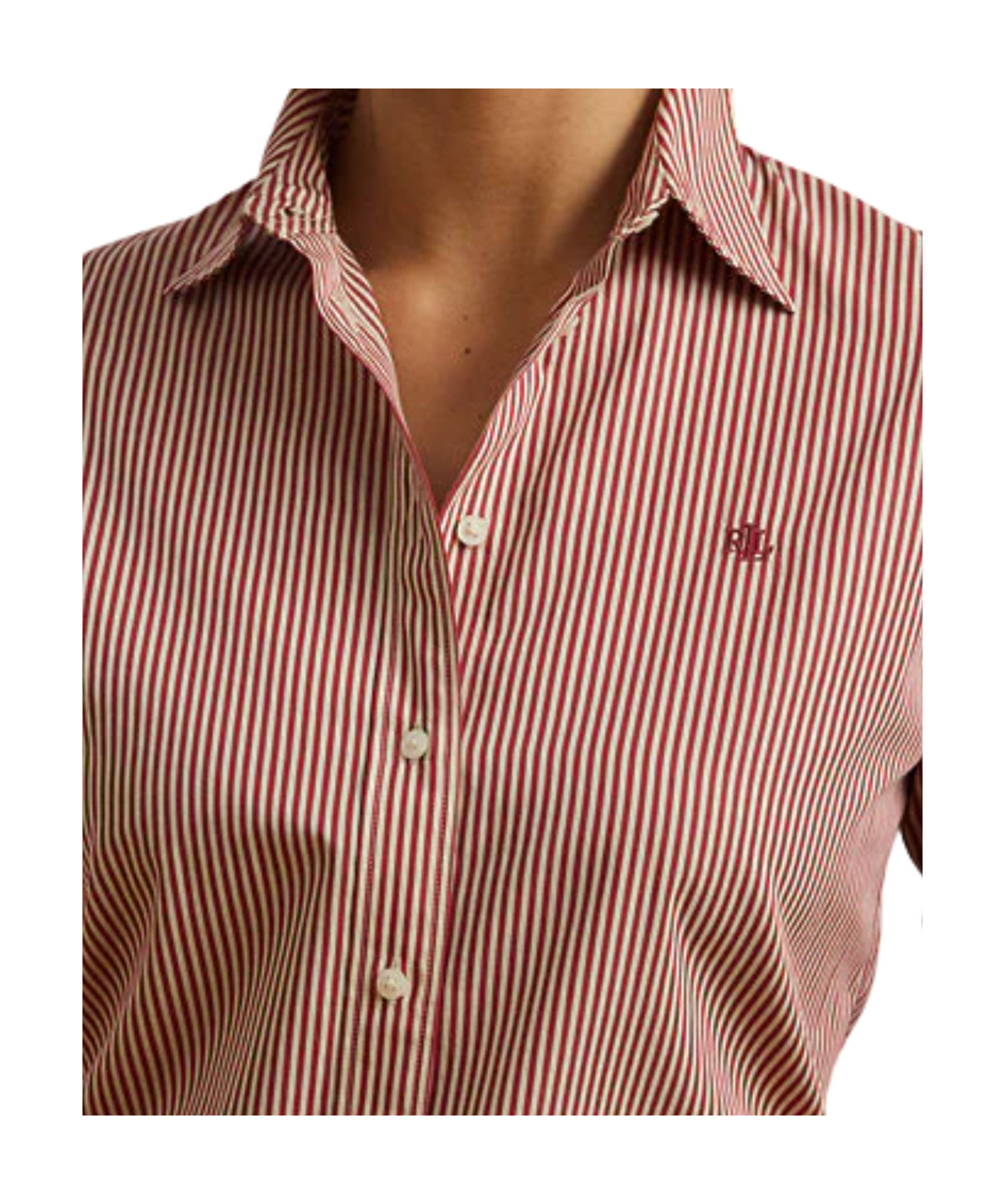 Ralph Lauren Long Sleeve Shirt In Pink