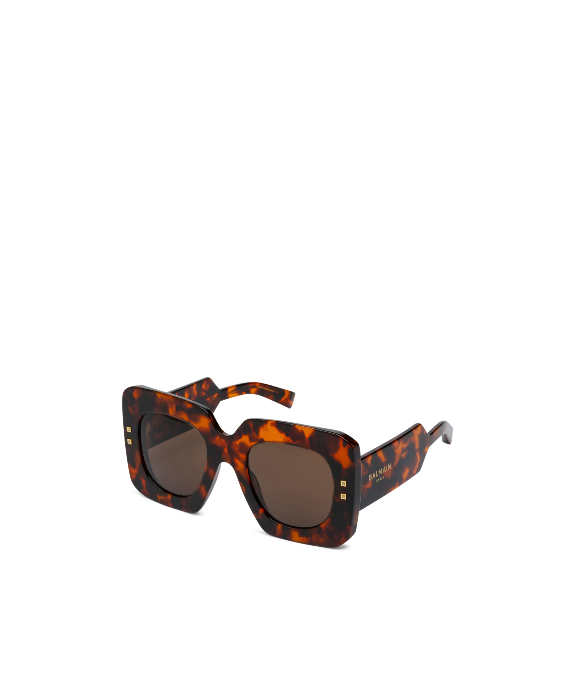 Balmain B-bold Sunglasses In Brown