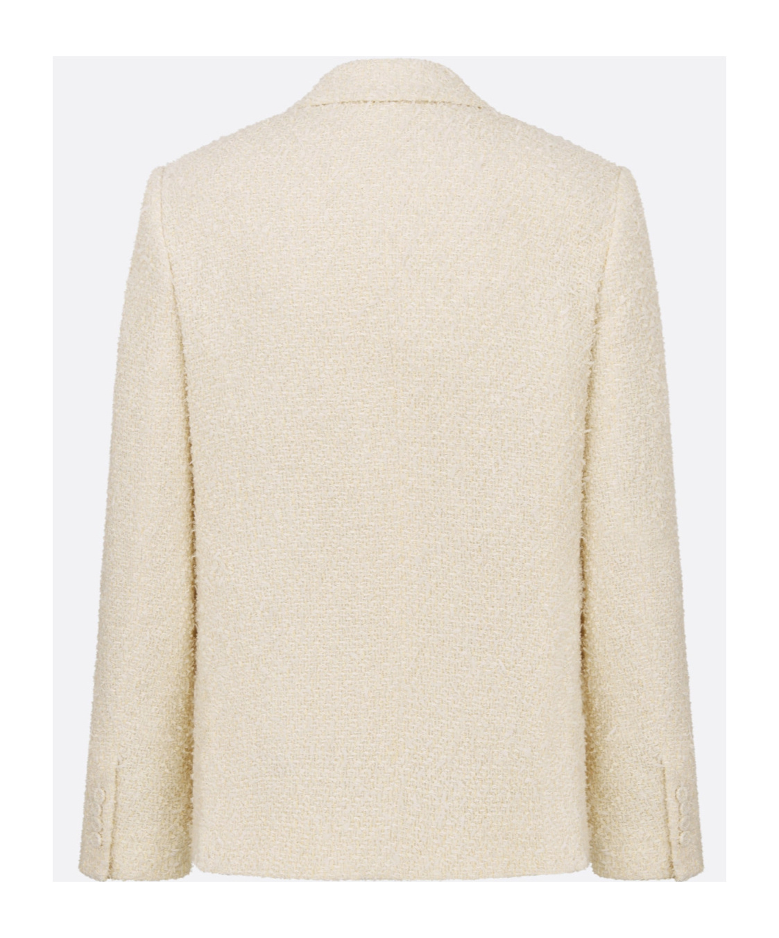 Dior Single-breasted Suit Jacket In Nude