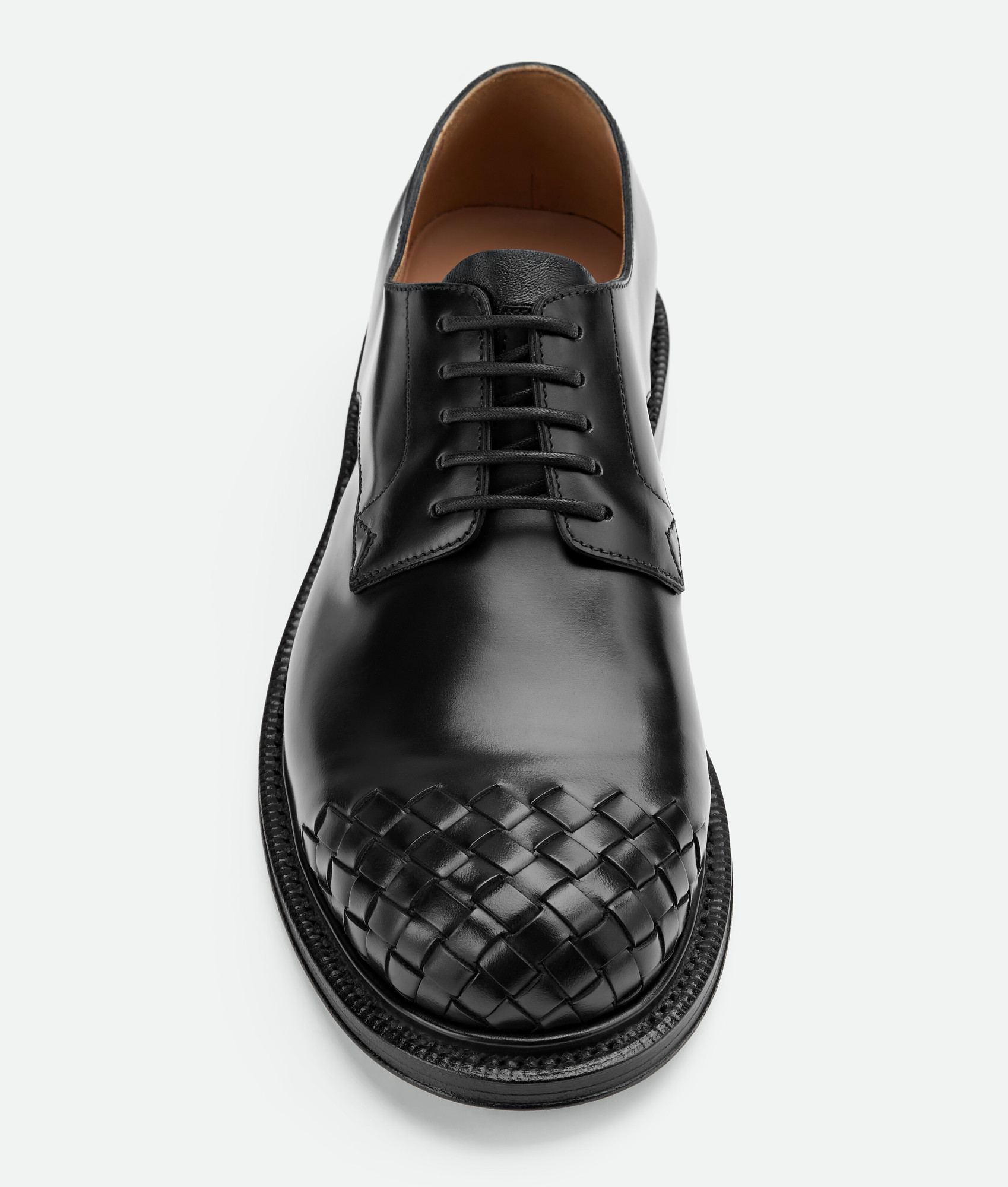 Bottega Veneta James Lace-up Shoe In Black