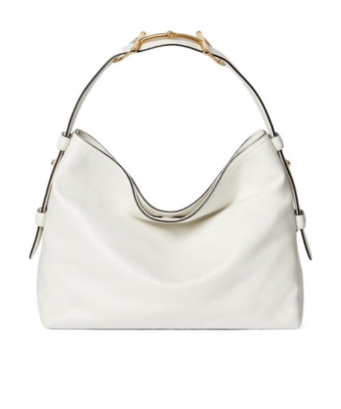 Gucci Medium Beatrix Shoulder Bag In White