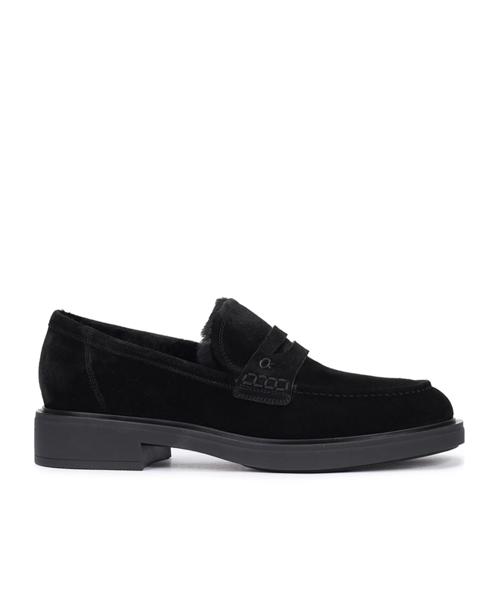 Gianvito Rossi Harris Loafer Shoes In Black
