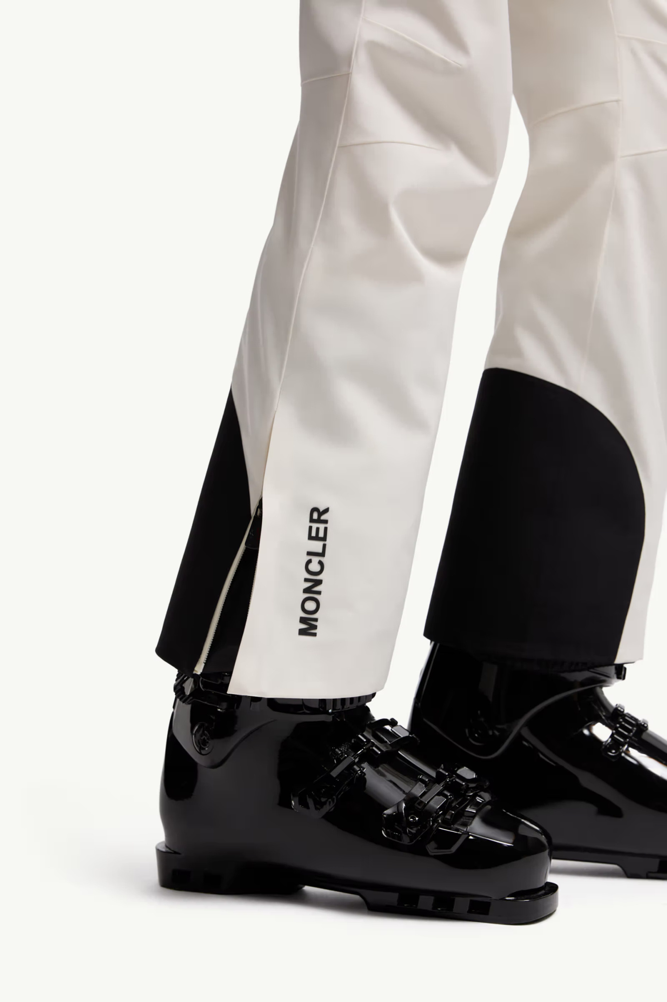 Moncler Padded Ski Pants In White