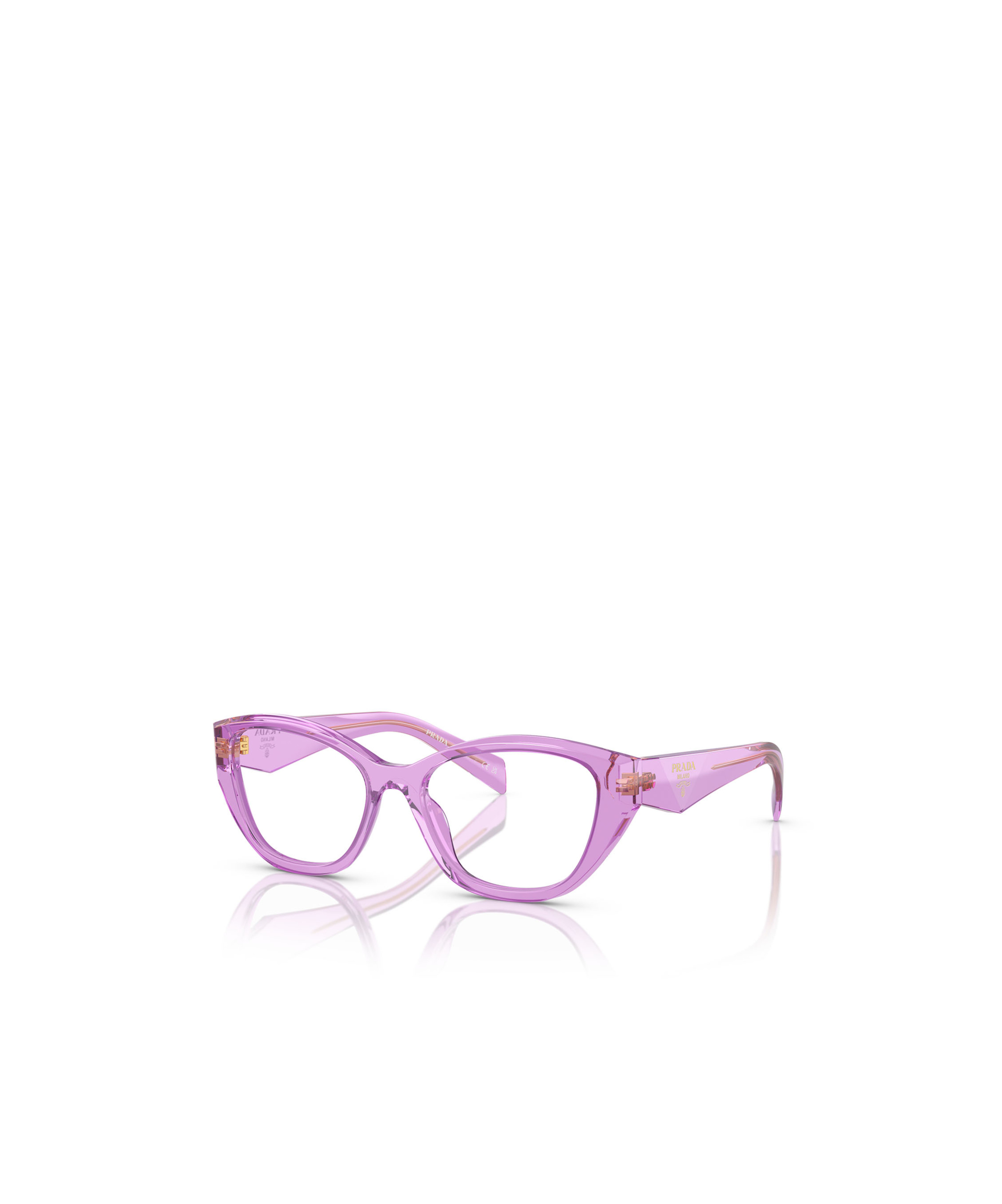 Prada Butterfly-frame Glasses In Purple