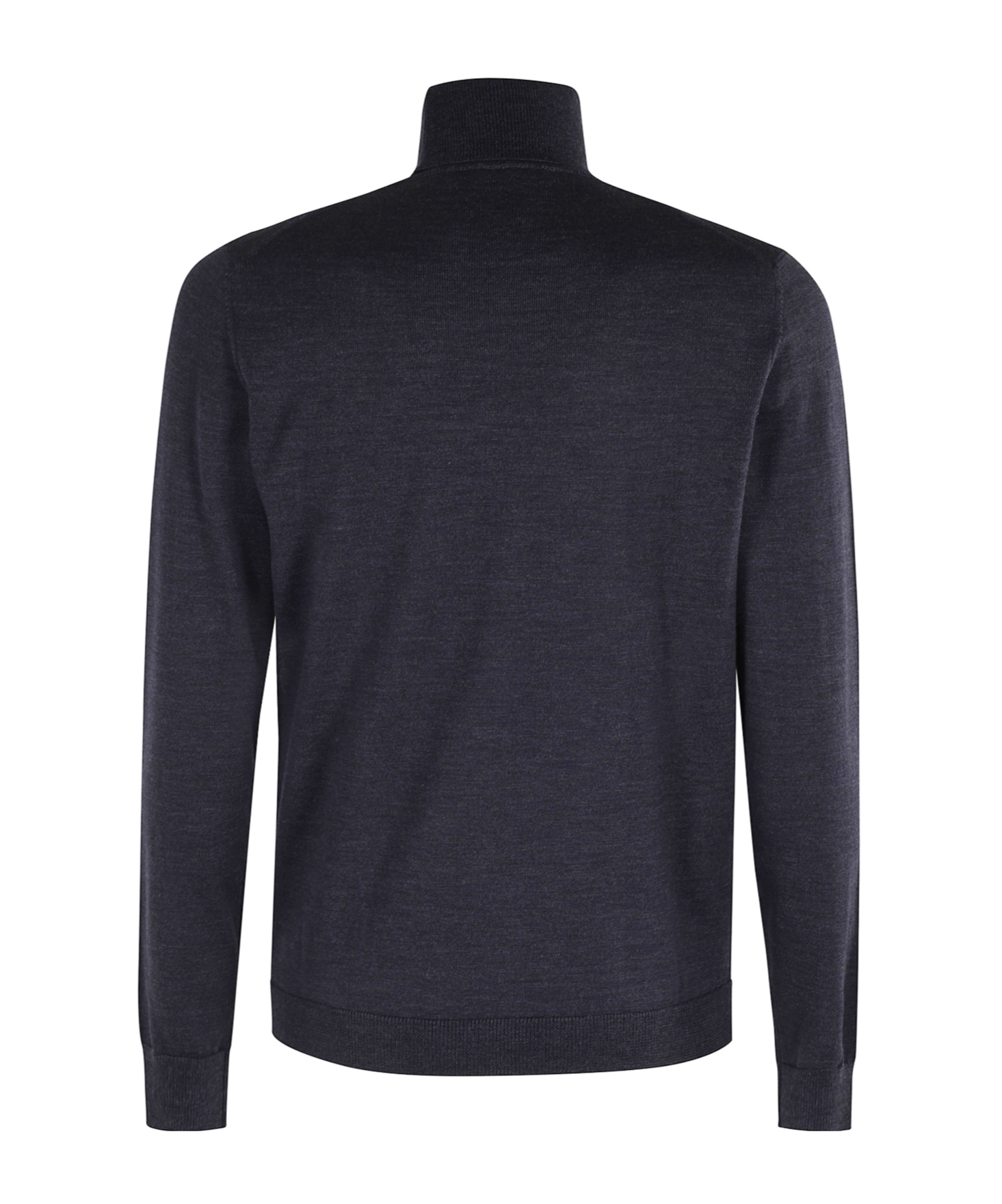 Roberto Collina Turtleneck Long Sleeve Sweater In Blue