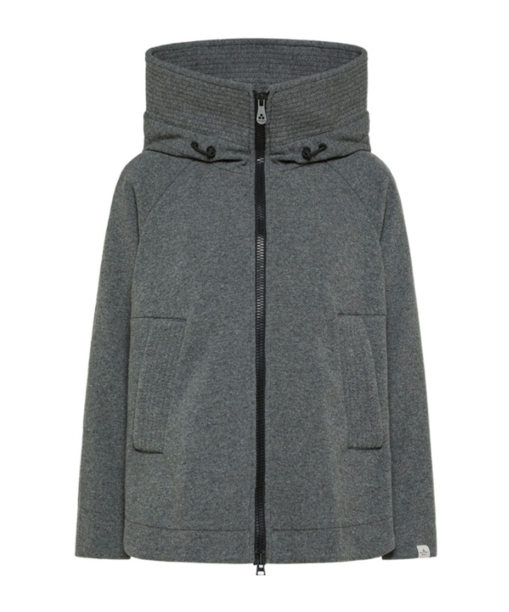 Peuterey Olafur Sac 01 Hooded Jacket In Gray