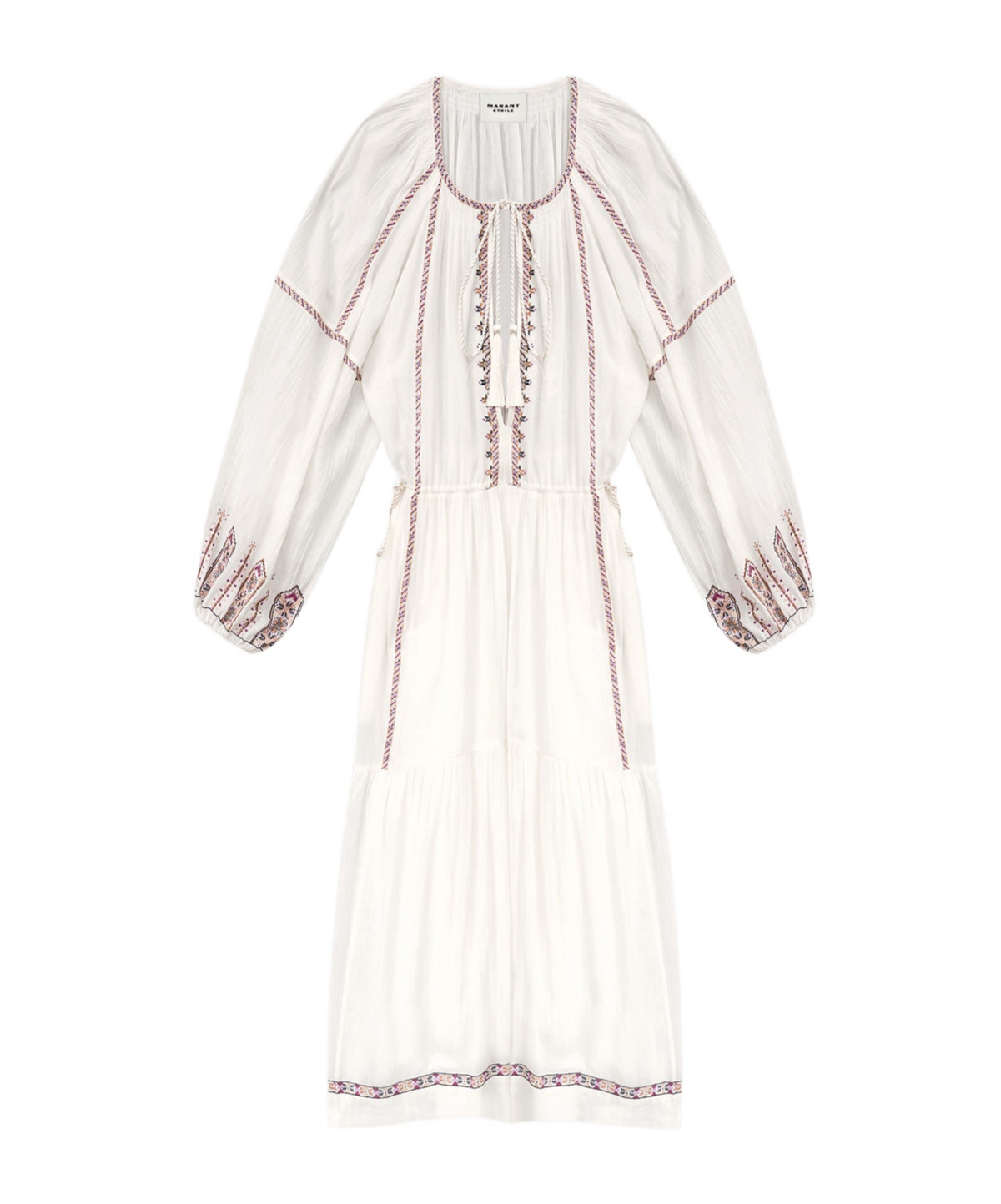 Isabel Marant Étoile Maxirock Florenza Aus Baumwolle In White