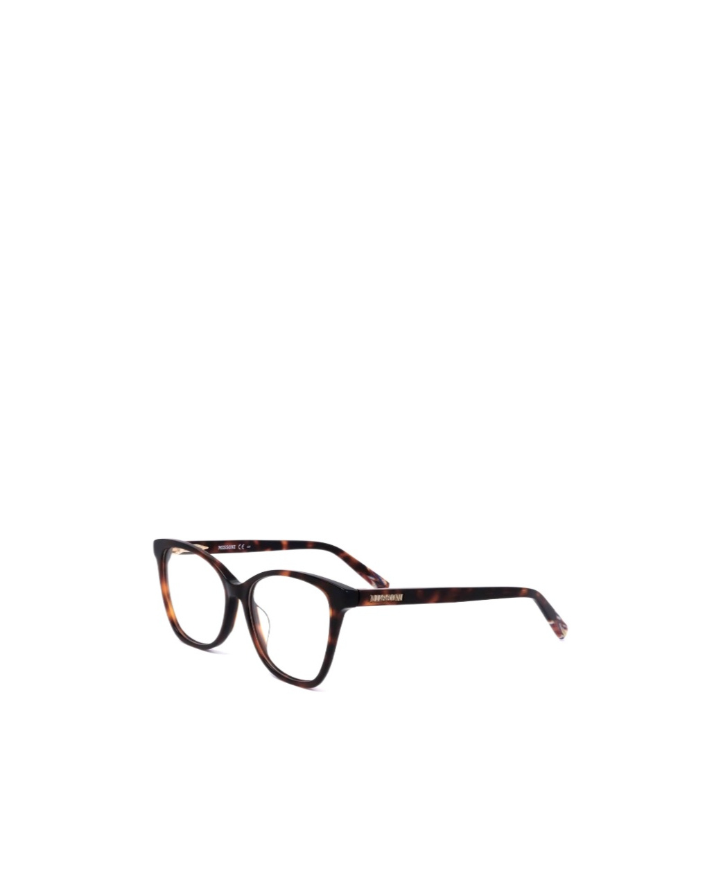 MISSONI TORTOISESHELL CAT-EYE FRAME GLASSES