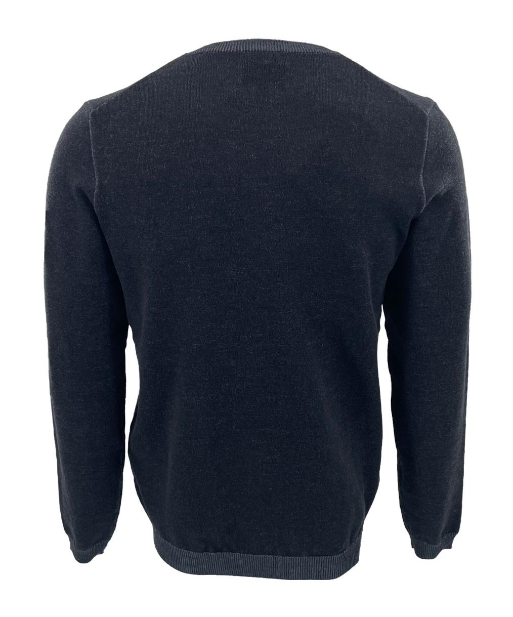 ARMANI COLLEZIONI ROUND-NECK LONG-SLEEVED SWEATER