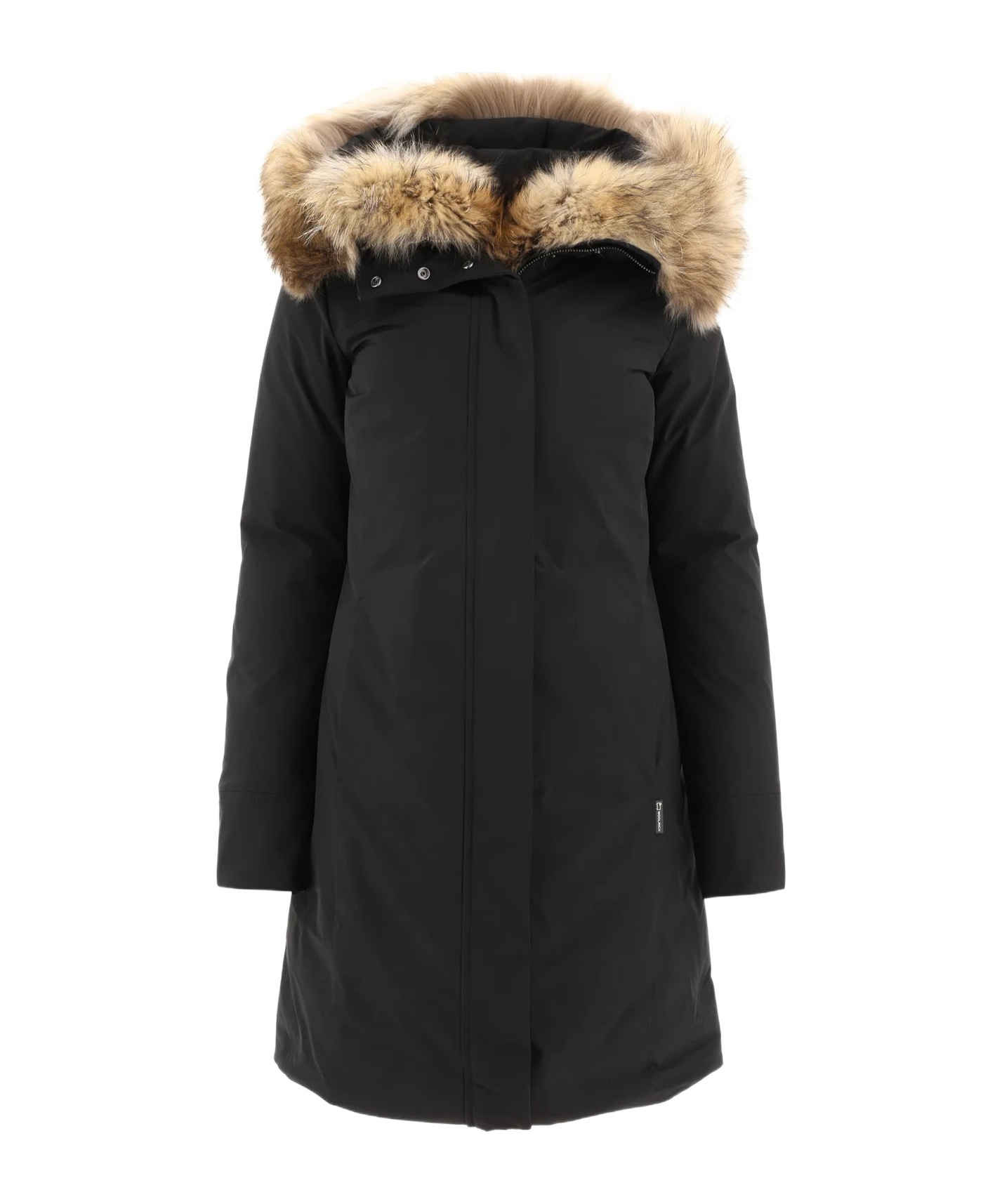 Woolrich Luxury Boulder Coat In Black
