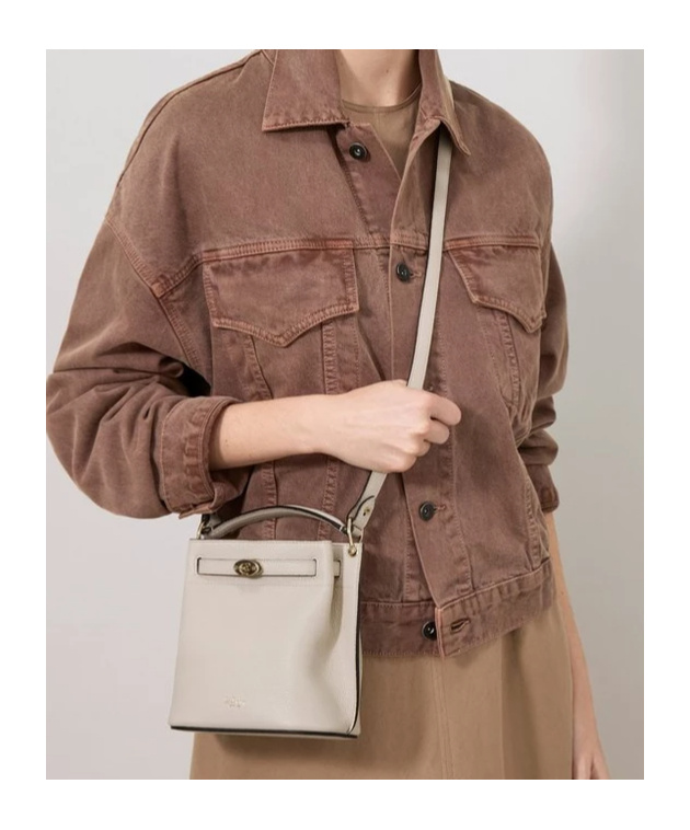 MULBERRY STRUCTURED BUCKET BAG