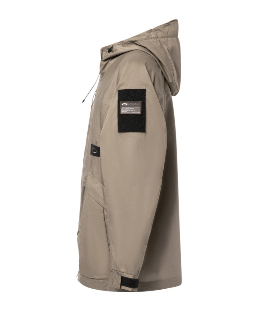 Oakley Fgl Sector 4.0 Hooded Jacket In Sheet Metal
