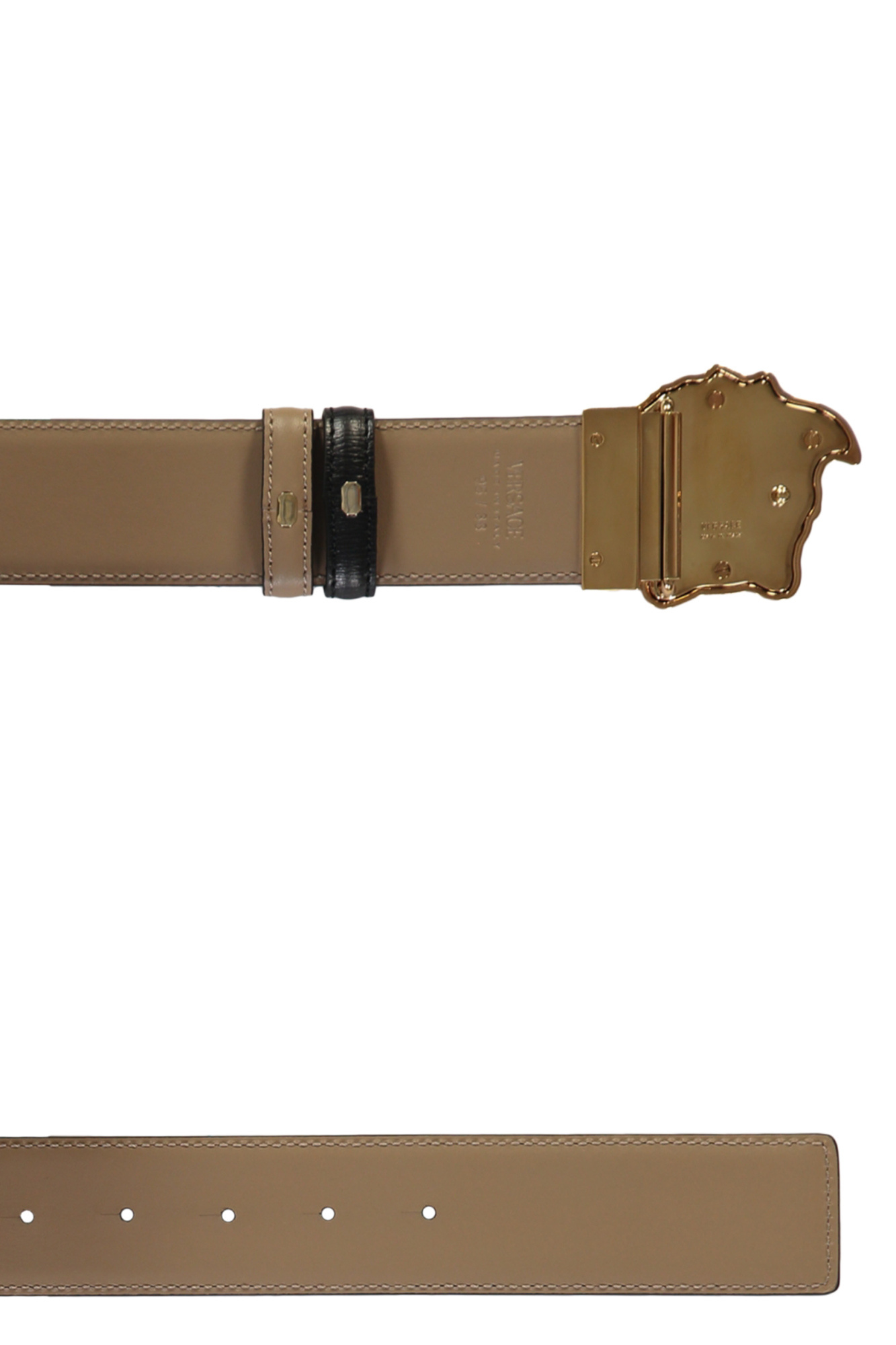 VERSACE LEATHER BELT