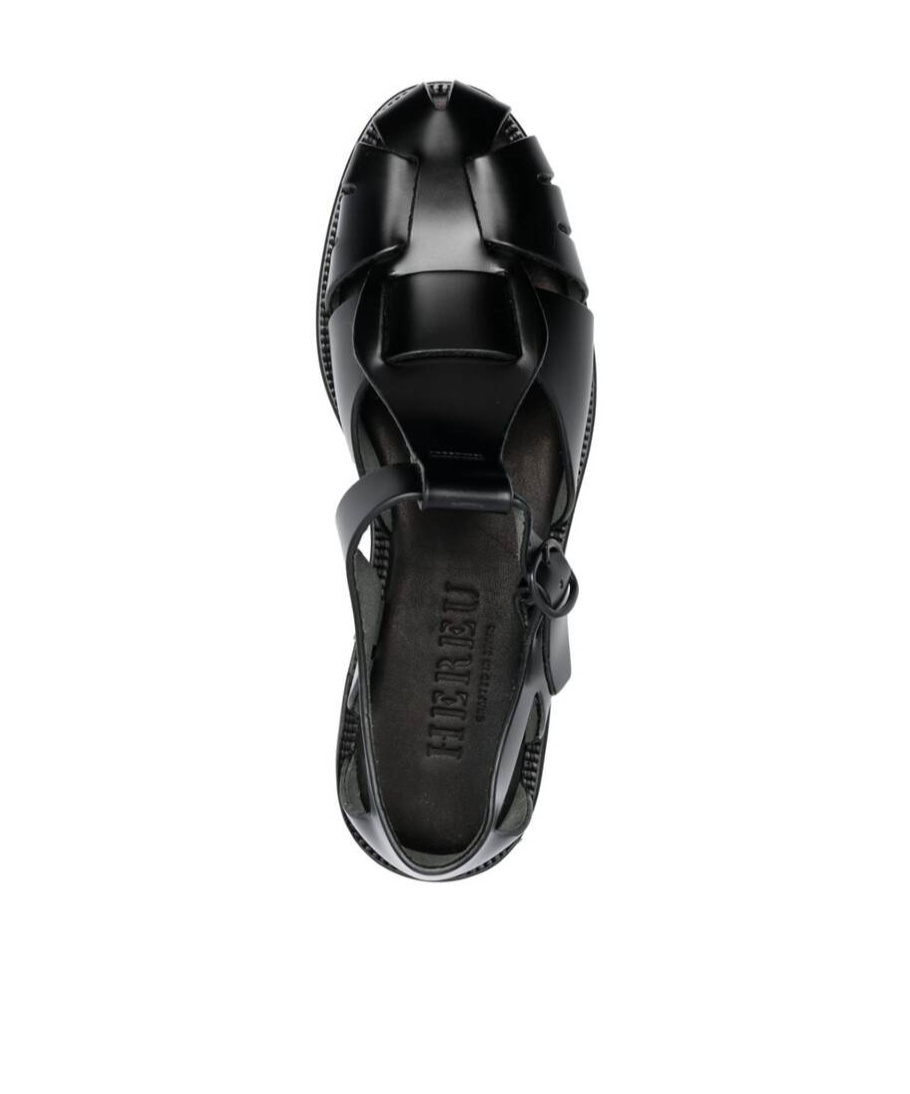 Hereu Sandal "peach" In Black
