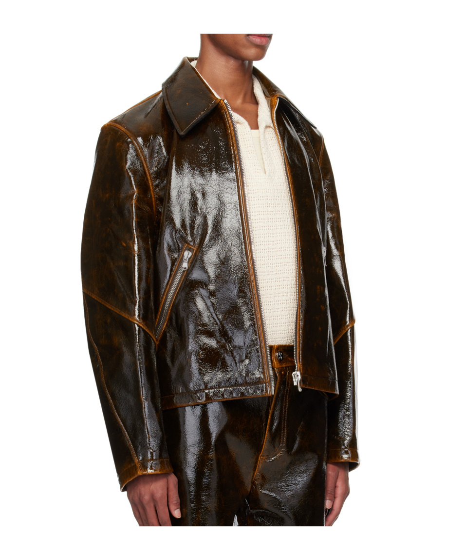 Séfr Buck Jacket In Brown