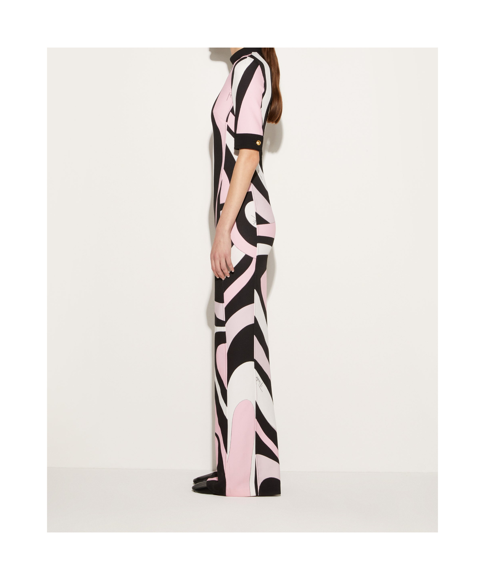 Pucci Printed Dress In Black