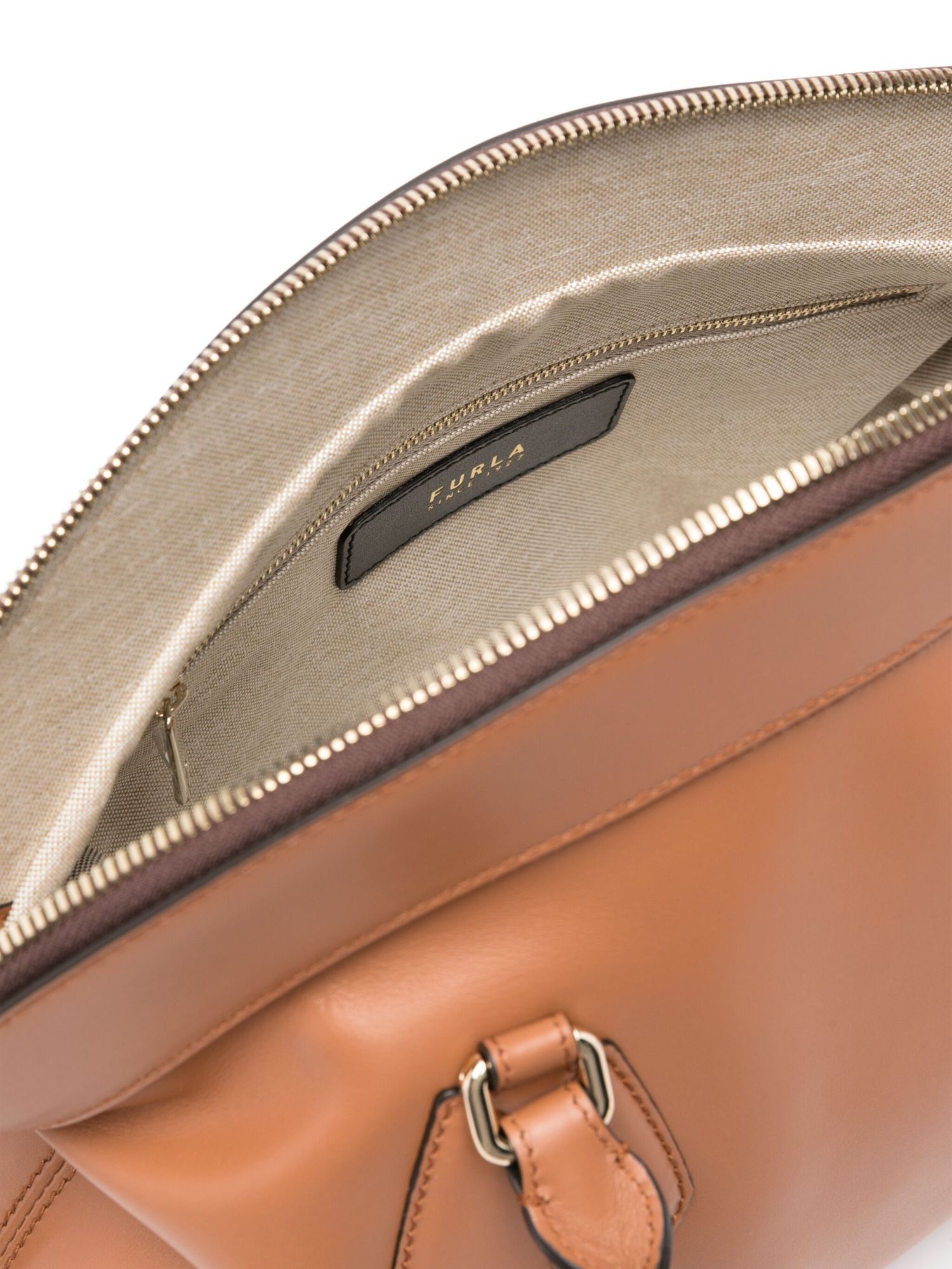 Furla Erica Tote Bag In Brown