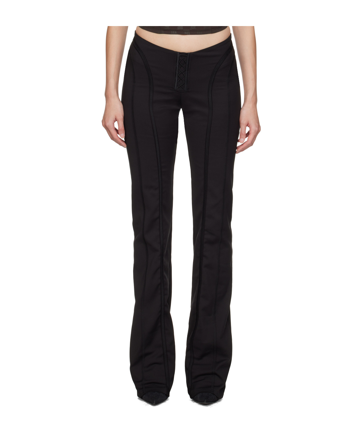 Misbhv Lara Tailored Trousers In Black