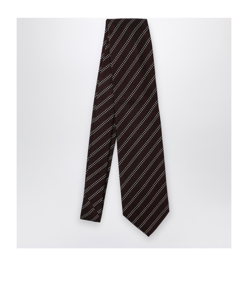 Destin Surl Pointed Tie In Black