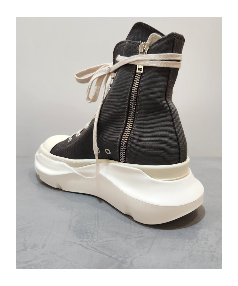 Rick Owens Drkshdw Tie High-top Sneakers In Black