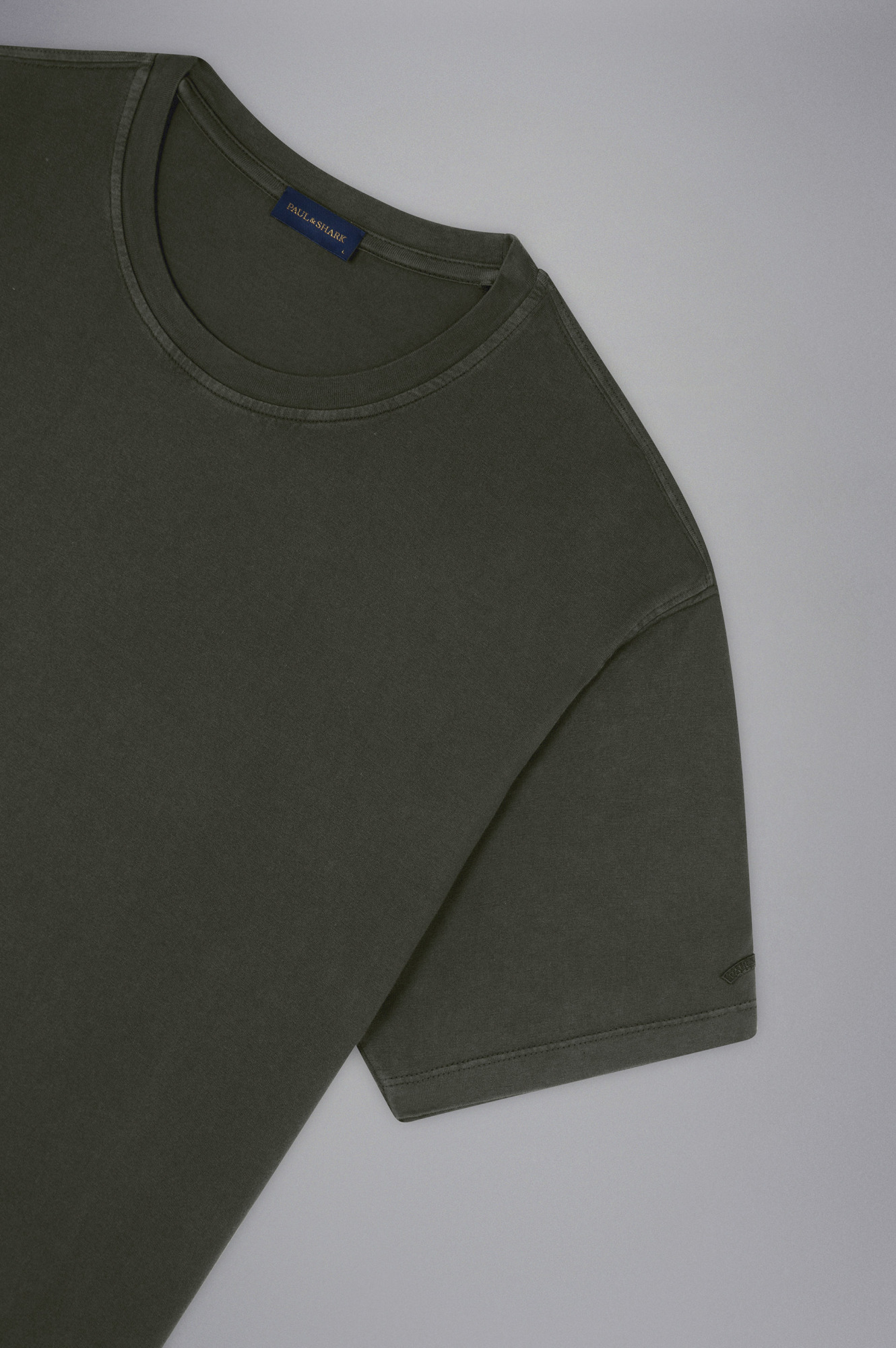 PAUL & SHARK T-SHIRT WITH ROUND NECK AND SHORT SLEEVES 