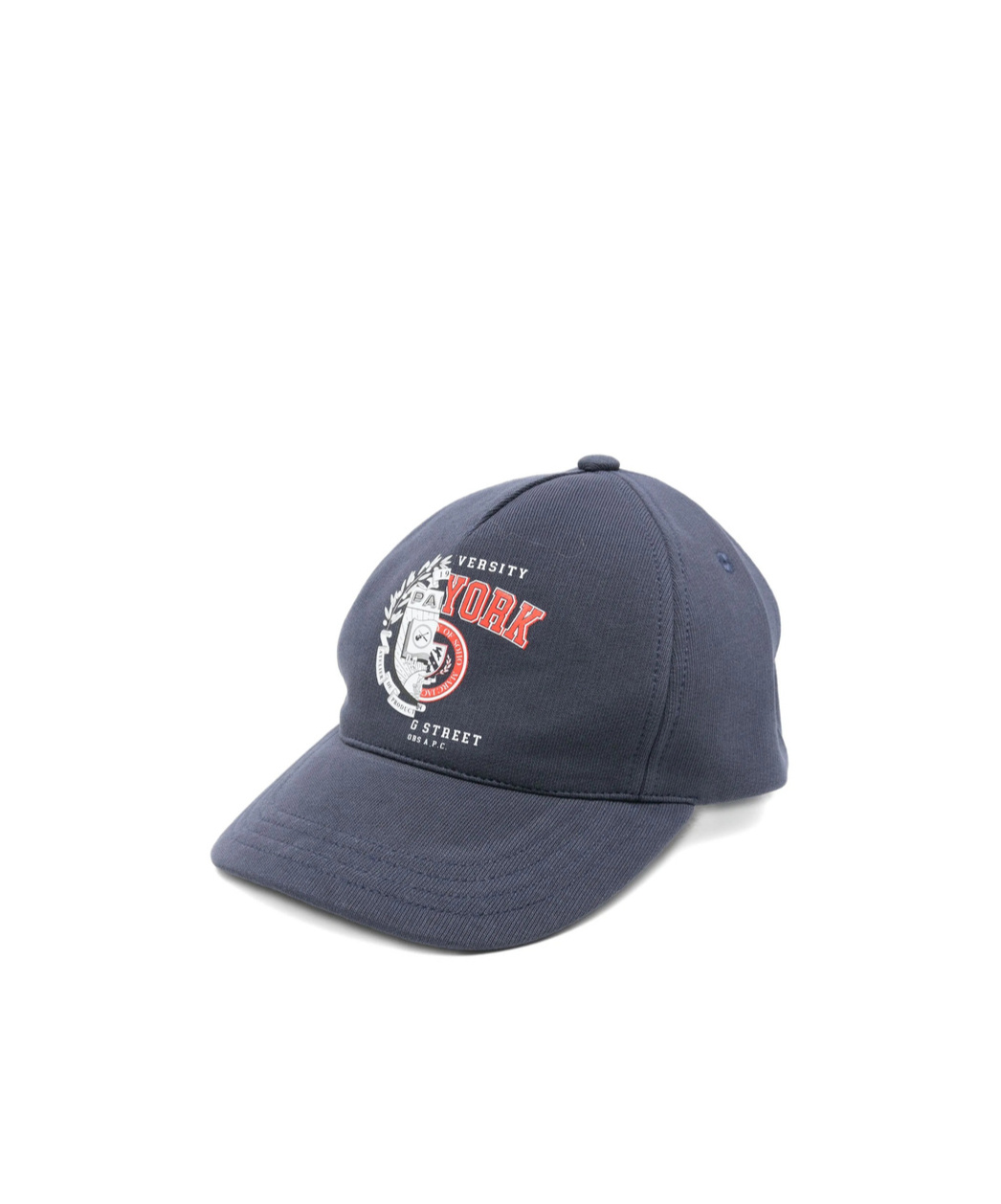 Apc A.p.c. X Marc Jacobs Curved Peak Baseball Cap In Blue