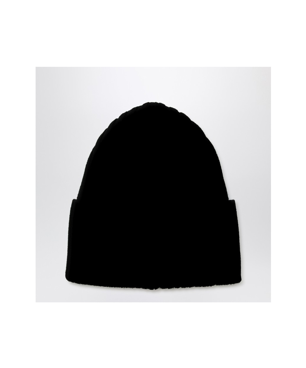 Off-white Off Stamp Loose Knit Beanie Black White In Black