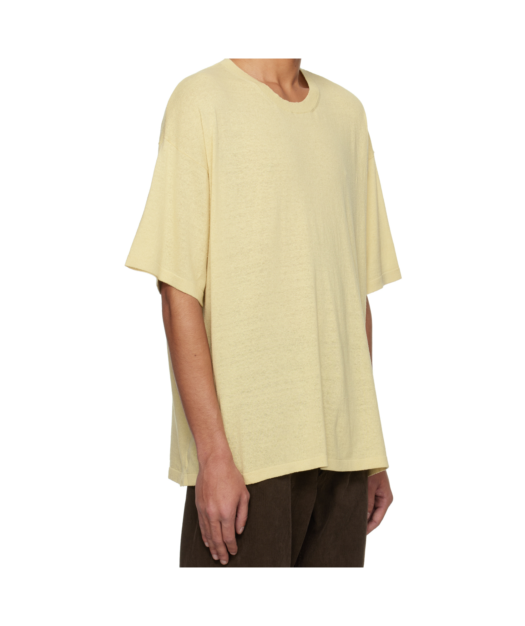 The Row Yellow Stockton T-shirt In Yellow