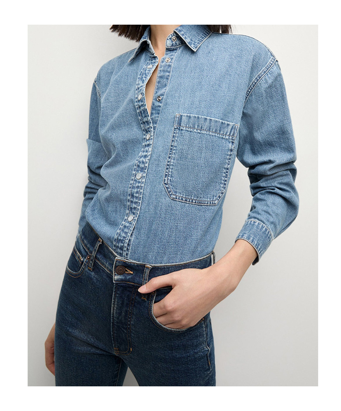 VERONICA BEARD ADERES SHIRT