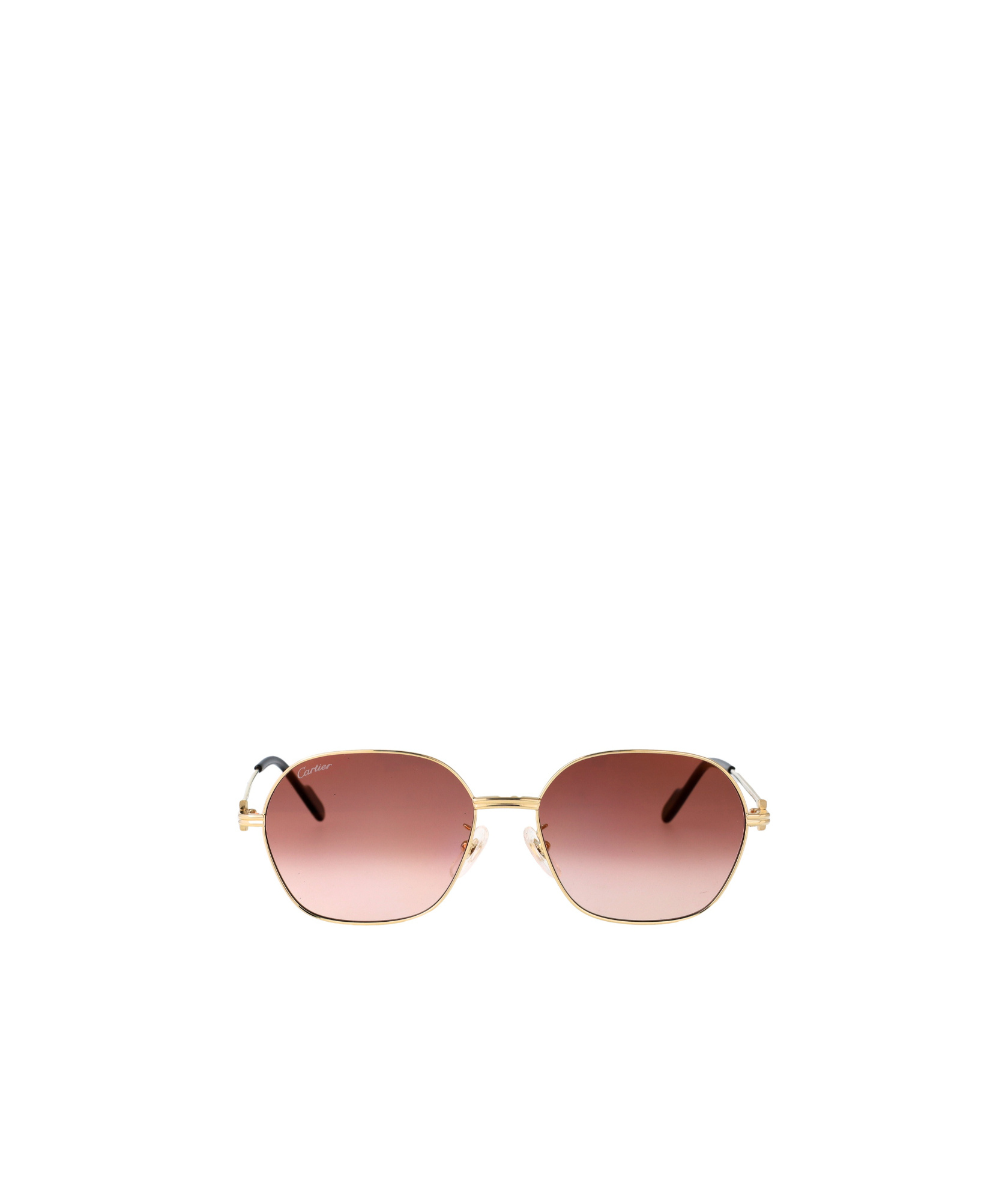 Cartier Full Frame Sunglasses In Gold